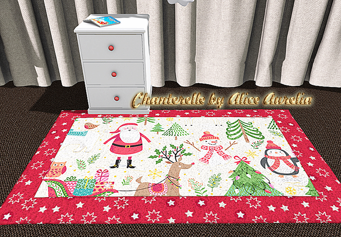 8. NACH Christmas Rug