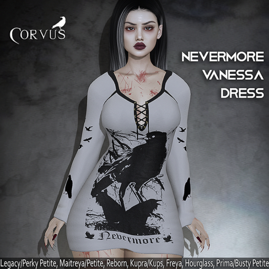 Corvus : Nevermore Vanessa Dress