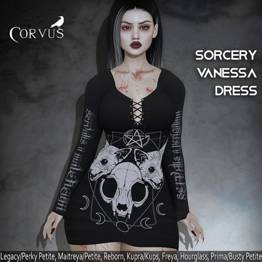 Corvus : Sorcery Vanessa Dress