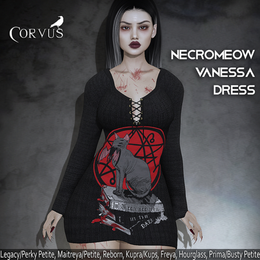 Corvus : Necromeow Vanessa Dress