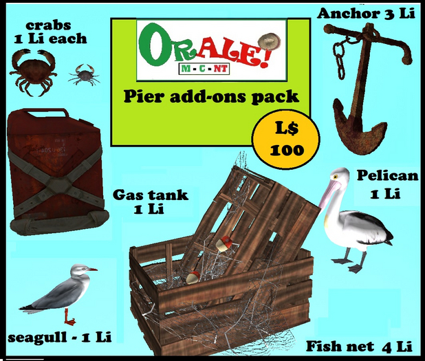 Pier decorations (box)