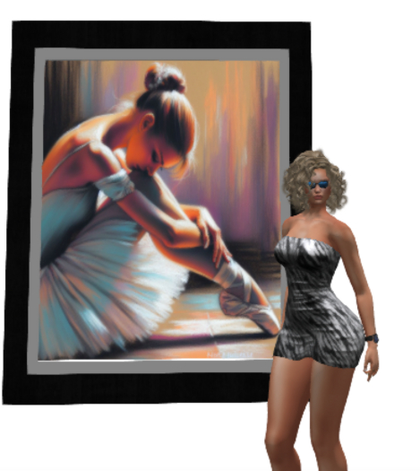 Fine Art - "Resting Dancer" (Boxed)