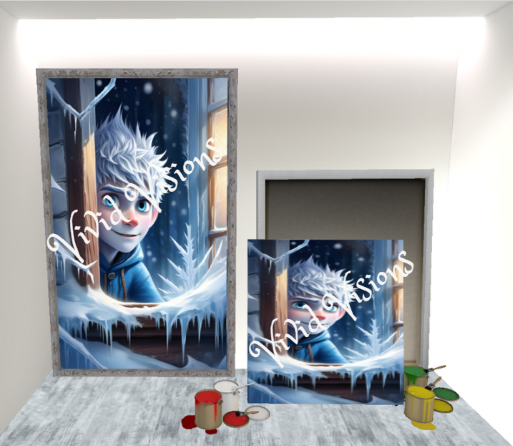 Jack Frost Picture Frame