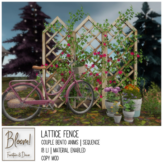 Bloom! - Lattice Fence (ADD)