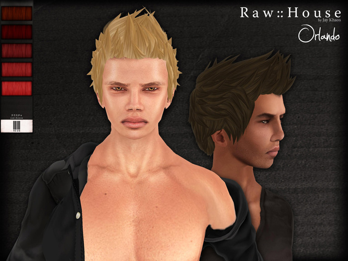 RAW HOUSE :: Orlando Hair [Reds]