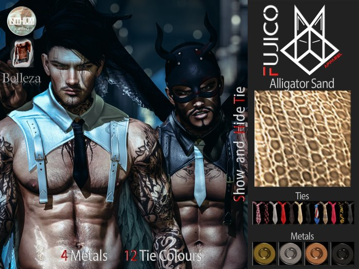 018 [FujikoApparel] Alfred-08 Alligator Sand