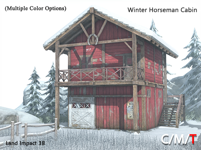 "Killer's" Snowy Horseman House (Includes Multiple Colors)