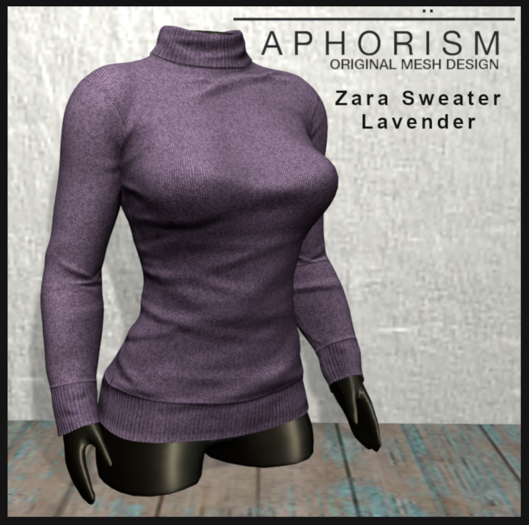 !APHORISM! - Zara Sweater Lavender v2