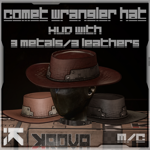 [KROVA] Comet Wrangler Hat- DEMO