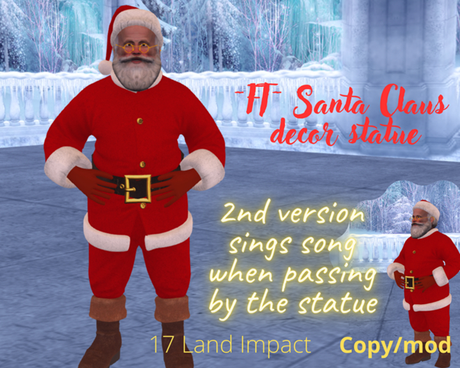 ~FT~ Santa Claus decor