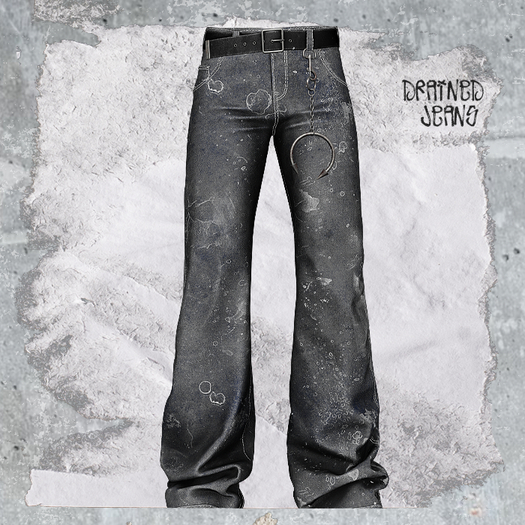 +WORN+ Drained Jeans DIRTY
