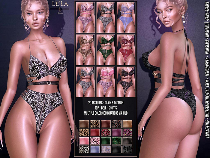 {Le'La} Estrid Set Pattern - LaraX Update
