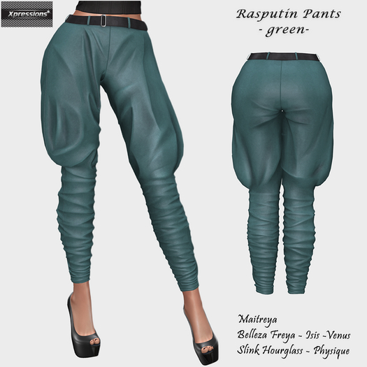 [Xprs] - Rasputin Pants Green