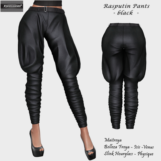 [Xprs] - Rasputin Pants Black