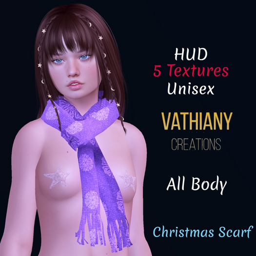 [V.C] Christmas Scarf All Body + HUD