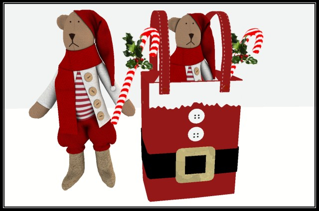 [AE] Gift Shop - Jolly Bear  Gift Bag