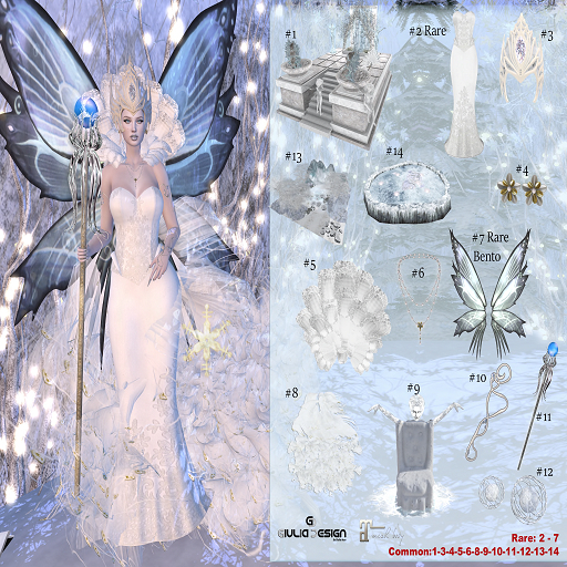 04 earrings [GIULIADESIGN]-WINTER GODDESS-