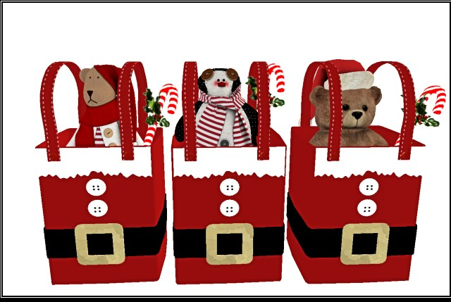 [AE] Gift Shop - Santa Gift Bag Bundle