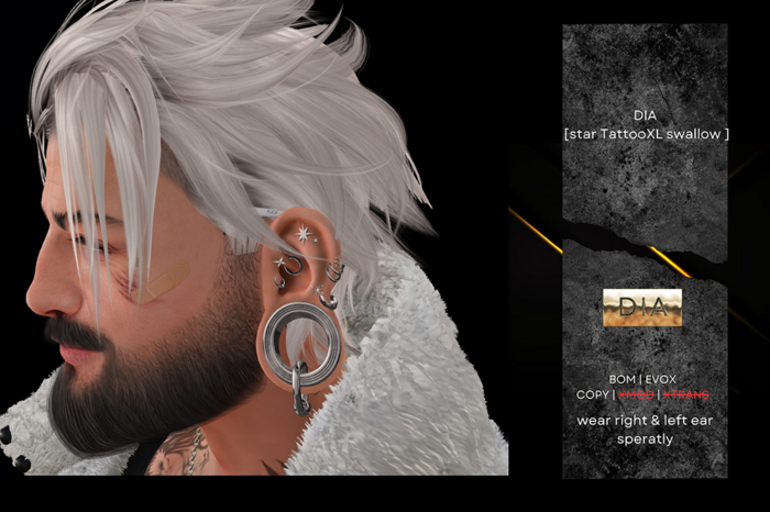 DIA [star TattooXL Swallow]