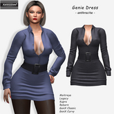[Xprs] - Genie Dress Anthracite 