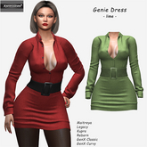 [Xprs] - Genie Dress Lime 