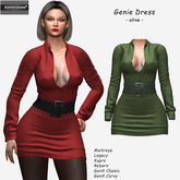 [Xprs] - Genie Dress Olive 
