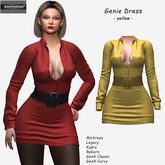 [Xprs] - Genie Dress Yellow 