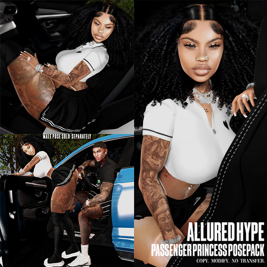 [allured hype] Passenger Princess Posepack
