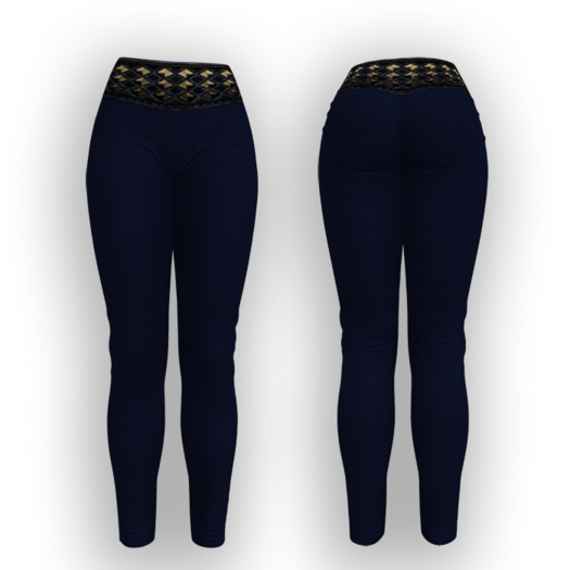 .pp. Keyla Leggings - Blue 35  