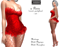 A Paris Set Red