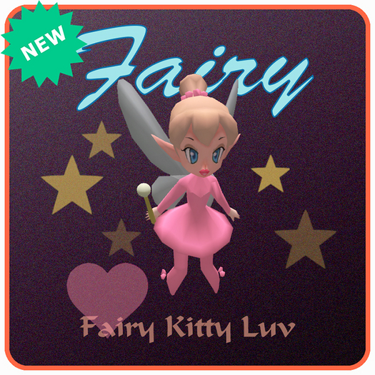 Fairy - Kitty Luv v7 - KittyCatS!® Companion - Pink 