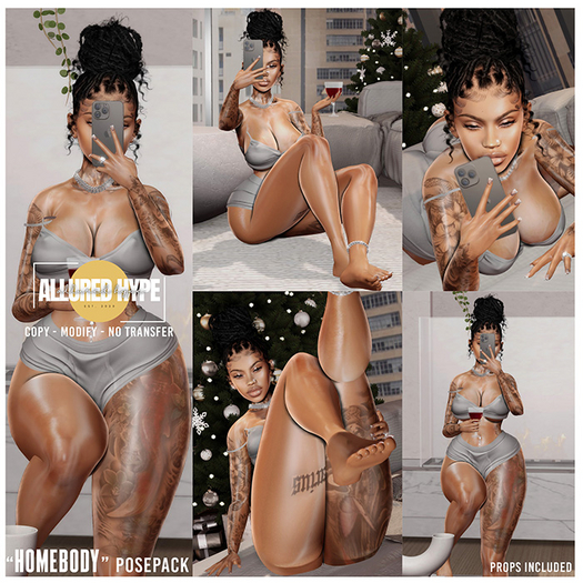 [allured hype] "Homebody" Posepack