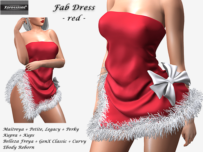 [Xprs] - Fab Dress Red