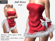 [Xprs] - Fab Dress Red
