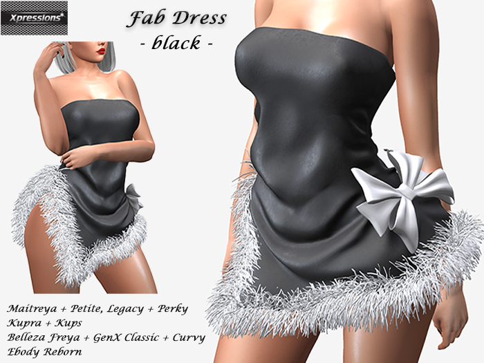 [Xprs] - Fab Dress Black
