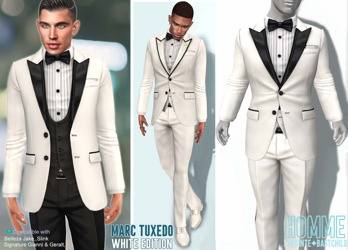 Tuxedo Marc White 