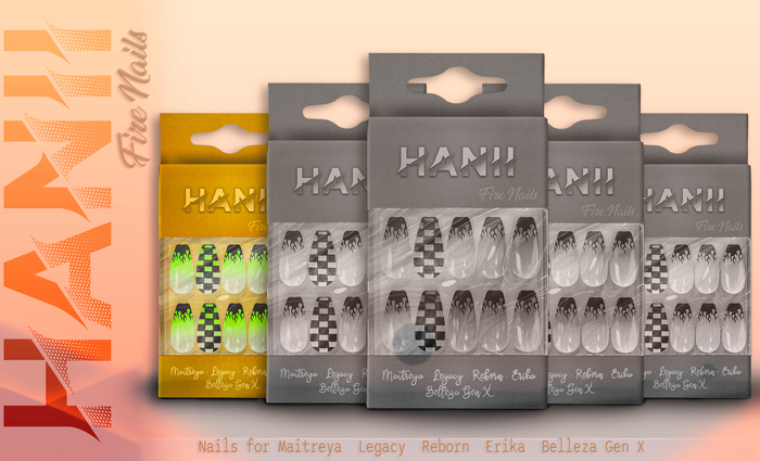 HANII - Fire Nails (GREEN)