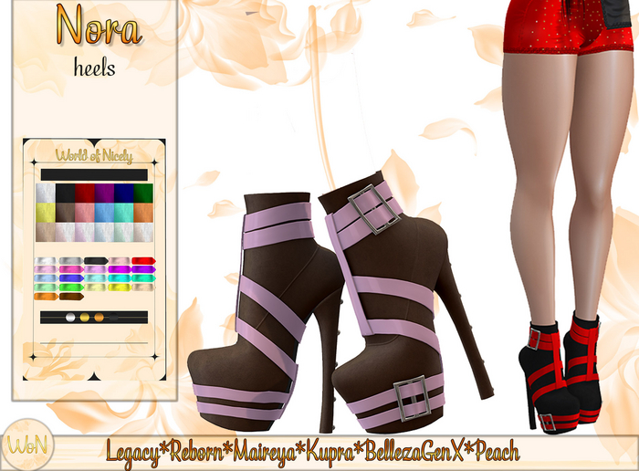 .:WoN:.Nora heels