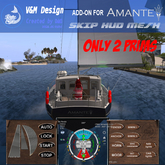 HUD Mesh Sail For Amante V1 
