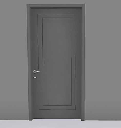 INTERIOR DOOR DESIGN N.1 - FULL PERM - 100% MESH