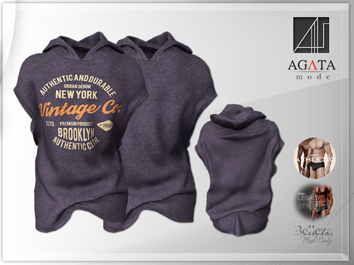 *AGATA* Kyle hoodie / purple