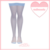 mellowcute-wild socks-sky