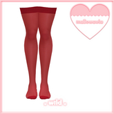 mellowcute-wild socks-rouge