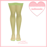 mellowcute-wild socks-olive