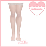 mellowcute-wild socks-ivory