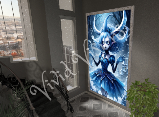 Icy Fairy Picture Frame