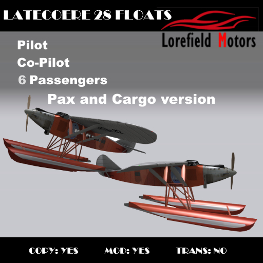 Latecoere 28 Floats