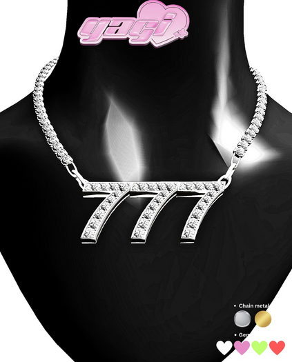 [YAGI] 777 NECKLACE FATPACK