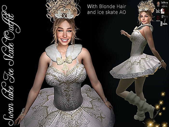 SWAM LAKE ICE SKATE OUTFIT