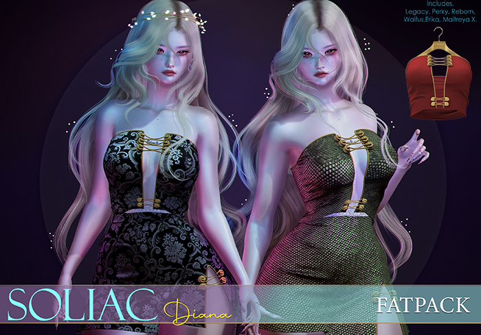 SOLIAC - Top Diana - Red